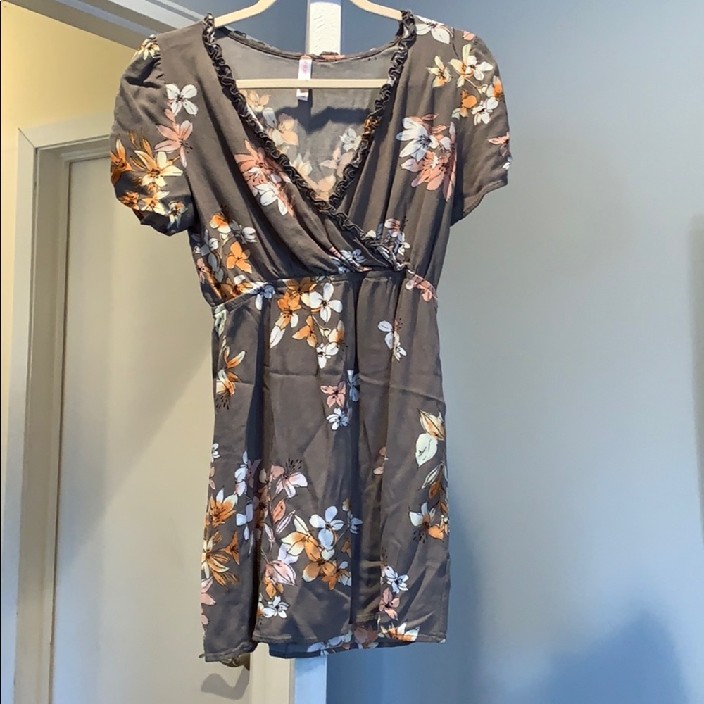 Xhilaration Floral Short Dress